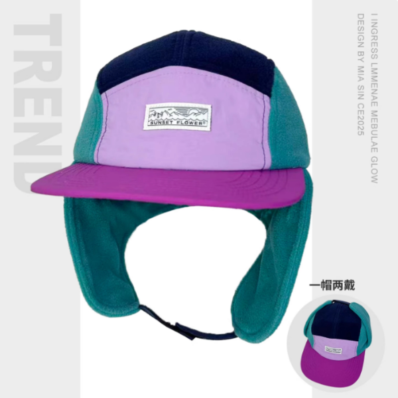 Corduroy Cap 5 Panel - Berretti da baseball volanti a cinque