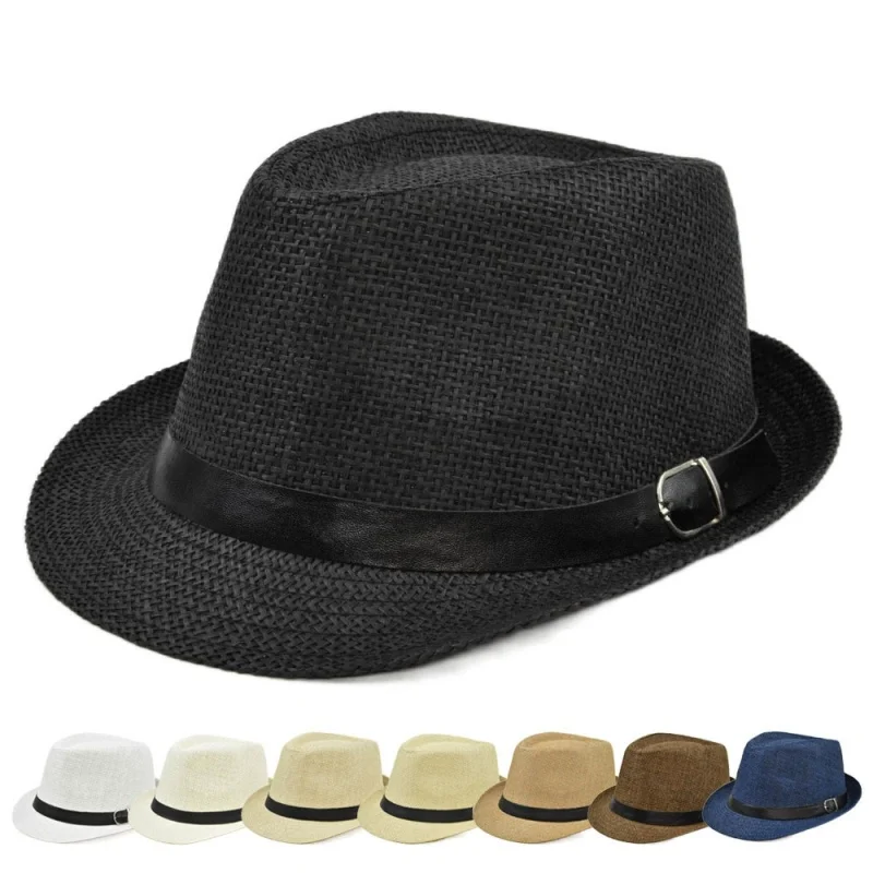 Cowboy Hat Straw - Cappello da spiaggia semplice e alla