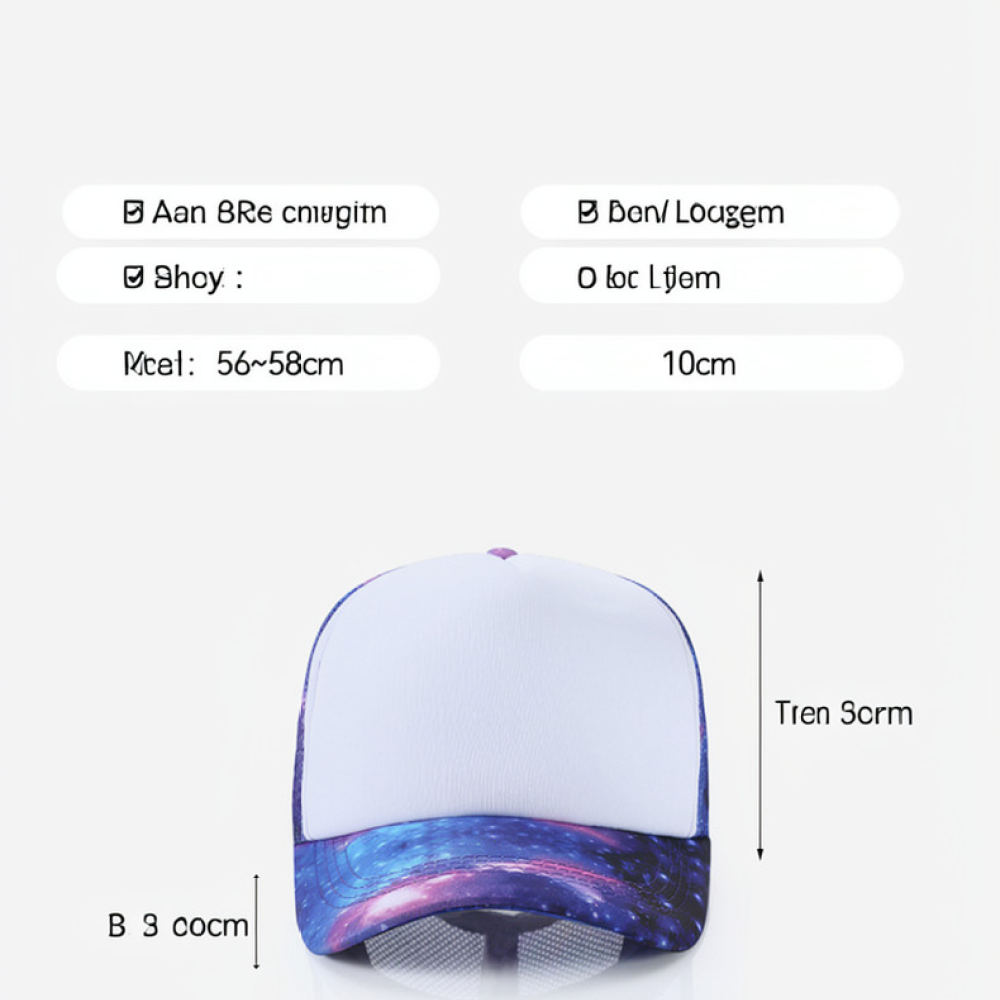 Cappellino da baseball in rete - Trucker Cap Mesh recensione e prezzo